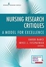 Nursing Research Critiques - Karen Bauce ; Joyce J. Fitzpatrick - 9780826175090
