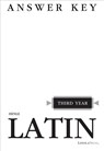 Henle Latin Third Year Answer Key - Robert J. Henle - 9780829412093
