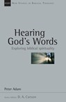 Hearing God's Words: Exploring Biblical Spirituality Volume 16 - Peter Adam - 9780830826179