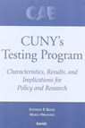 CUNY's Testing Program - Stephen P. Klein ; Maria Orlando - 9780833029089