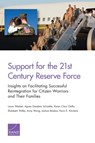 Support for the 21st-Century Reserve Force - Laura Werber ; Agnes Gereben Schaefer ; Karen Chan Osilla ; Elizabeth Wilke ; Anny Wong ; Joshua Breslau ; Karin E. Kitchens - 9780833081384