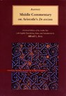 MIDDLE COMMENTARY ON ARISTOTLE'S DE ANIMA - Averroes - 9780842524735