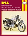 BSA Pre-unit Singles (54 - 61) Haynes Repair Manual - Haynes Publishing - 9780856963261