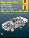 Mercedes-Benz 350 & 450 covering 350 SL Roadster, 450 SL/SLC Coupe & Roadster, 450 SE/SEL V8 Sedan (1971-1980) Haynes Repair Manual (USA) - Haynes Publishing - 9780856966989