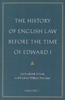 The History of English Law Before the Time of Edward I - Sir Frederick Pollock ; Frederic William Maitland - 9780865977525