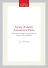 Survey of Islamic Astronomical Tables: Transactions, American Philosophical Society (Vol. 46, Part 2) - E. S. Kennedy - 9780871694621