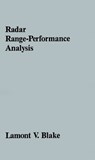 Radar Range-performance Analysis - Lamont V. Blake - 9780890062241