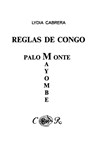 Reglas De Congo : Mayombe Palo Monte (Coleccion Del Chichereku En El Exilio) - Lydia Cabrera - 9780897293983
