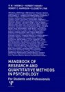 Handbook of Research and Quantitative Methods in Psychology - R.M. Yaremko ; Herbert Harari ; Robert C. Harrison ; Elizabeth Lynn - 9780898598674