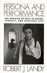 PERSONA & PERFORMANCE - Robert J. Landy - 9780898625981