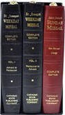 St. Joseph Daily and Sunday Missals: Complete Gift Box 3-Volume Set - Catholic Book Publishing & Icel - 9780899428383