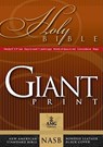 Giant Print Bible-NASB-Handy-Size - Warren Patrick Baker - 9780899579450