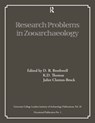 Research Problems in Zooarchaeology - D.R. Brothwell ; Kenneth D Thomas ; Juliet Clutton-Brock - 9780905853079