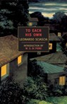 To Each His Own - Leonardo Sciascia - 9780940322523