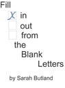 Fill In The Blank Letters - Sarah Butland - 9780981159249