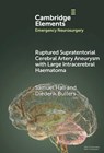 Ruptured Supratentorial Cerebral Artery Aneurysm with Large Intracerebral Haematoma - Samuel (University Hospital Southampton NHS Foundation Trust) Hall ; Diederik (University Hospital Southampton NHS Foundation Trust) Bulters - 9781009517317