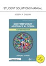 Student Solutions Manual for Gallian's Contemporary Abstract Algebra - Joseph A. Gallian - 9781032779577