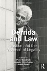 Derrida and Law - Peter Goodrich ; Anselm Haverkamp ; Avital Ronell - 9781032964294