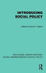Introducing Social Policy - David C. Marsh - 9781041074588