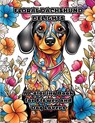 Floral Dachshund Delights - Colorzen - 9781088092699