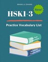 Hsk1-3 Practice Vocabulary List: New 2019 Standard Course Study Guide for Hsk Test Preparation Level 1,2,3 Exam. Full 600 Vocab Flashcards with Simpli - ZHANG,  Wang Li - 9781091409712