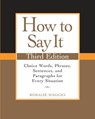 How to Say It, Third Edition - Rosalie Maggio - 9781101029169