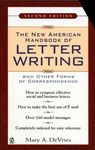 The New American Handbook of Letter Writing - Mary A. De Vries - 9781101165607