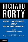 Mind, Language, and Metaphilosophy - Richard Rorty - 9781107612297