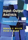 Input-Output Analysis - Ronald E. (University of Pennsylvania) Miller ; Peter D. Blair - 9781108484763