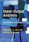 Input-Output Analysis - Ronald E. (University of Pennsylvania) Miller ; Peter D. Blair - 9781108723534