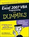 Excel 2007 VBA Programming For Dummies - Jan Karel Pieterse ; John Walkenbach - 9781118050804