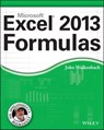 Excel 2013 Formulas - John Walkenbach - 9781118490457