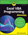 Excel VBA Programming For Dummies - ALEXANDER,  Michael ; Walkenbach, John - 9781119518174