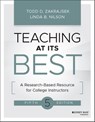Teaching at Its Best - Todd D. Zakrajsek ; Linda B. Nilson - 9781119860235