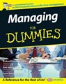 Managing For Dummies, UK Edition - Richard Pettinger ; Bob Nelson ; Peter Economy - 9781119992509