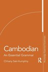 Cambodian - Chhany (University of Hawai'i at Manoa Sak-Humphry - 9781138483002