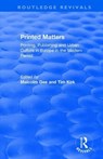 Printed Matters - Malcolm Gee ; Tim Kirk - 9781138723290
