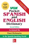 Vox Pocket Spanish and English Dictionary - Vox - 9781259859526