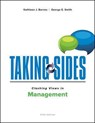 Taking Sides Clashing Views in Management - BARNES,  Kathleen J. ; Smith, George E. - 9781259873454