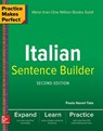 Practice Makes Perfect Italian Sentence Builder - Paola Nanni-Tate - 9781260019278