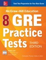 McGraw-Hill Education 8 GRE Practice Tests, Third Edition - Kathy Zahler ; Christopher Thomas - 9781260122473