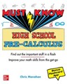 Must Know High School Pre-Calculus - Christopher Monahan - 9781260458152