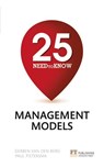 25 Need-To-Know Management Models - Gerben Van den Berg ; Paul Pietersma - 9781292016351