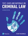 Text, Cases and Materials on Criminal Law - Stuart Macdonald - 9781292219929