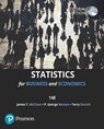 Statistics for Business & Economics, Global Edition - James T. McClave ; P. Benson ; Terry Sincich - 9781292413396