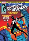 Marvel Archive Edition: Amazing Spider-Man - The Black Costume: Year One Gallery Edition Ron Frenz Original First Issue Cover - Tom Defalco - 9781302965327