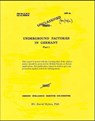Underground Factories in Germany Part 1 - David Myhra - 9781310627873