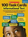100 Task Cards: Informational Text: Reproducible Mini-Passages with Key Questions to Boost Reading Comprehension Skills - Scholastic Teaching Resources - 9781338112993