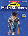 Daily Math Starters: Grade 4: 180 Math Problems for Every Day of the School Year - Bob Krech - 9781338159615