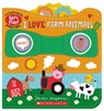 I Love Farm Animals (A Let's Play! Board Book) - Sandra Magsamen - 9781338835731